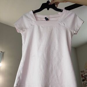 GAP Light Pink Short Sleeve Tee